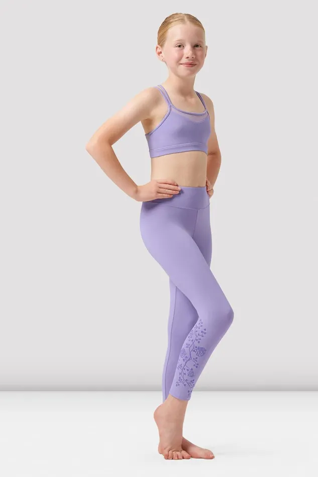 Bloch Pants and Leggings Children Girls Kaimi 78 Legging Lilac