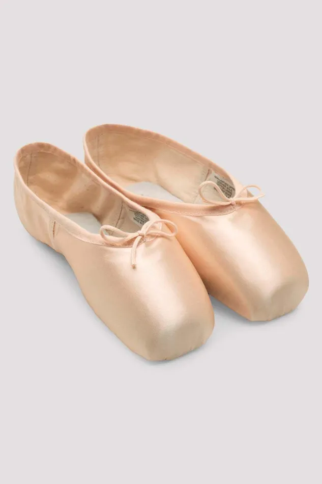 Bloch Pointe Adults Aspiration Pointe Shoes Pink Satin