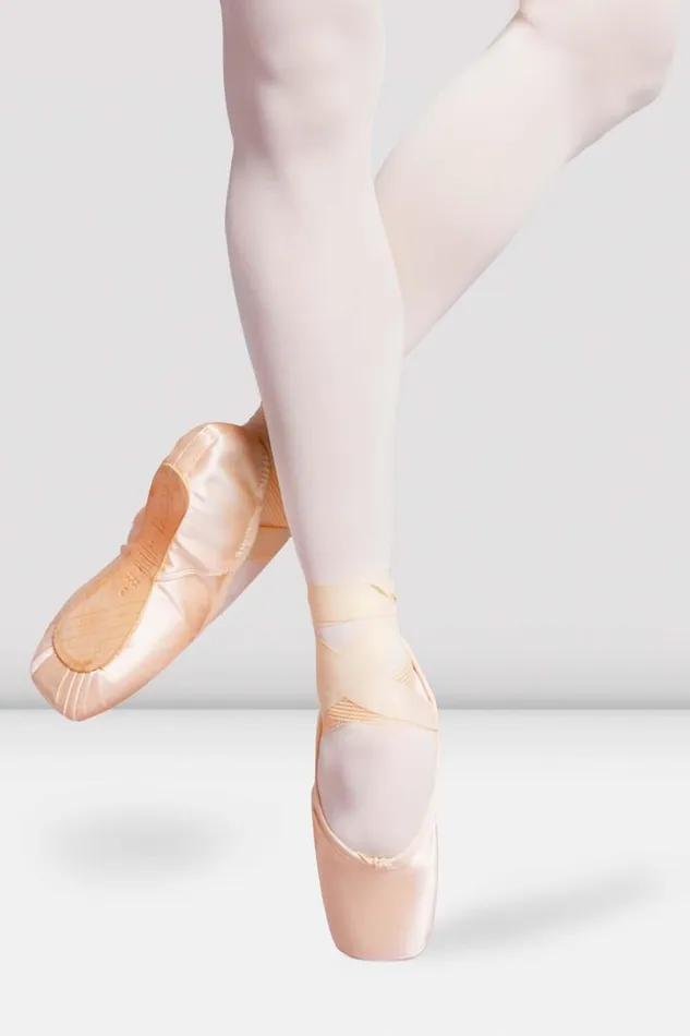 Bloch Pointe Adults Balance Lisse Pointe Shoes Pink Satin