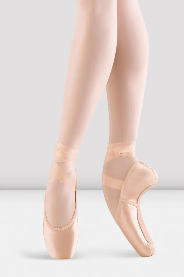 Bloch Pointe Adults Mirella Whisper Pointe Shoes Pink Satin