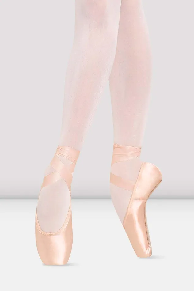 Bloch Pointe Adults Tmt BMorph Moldable Pointe Shoes Pink Satin