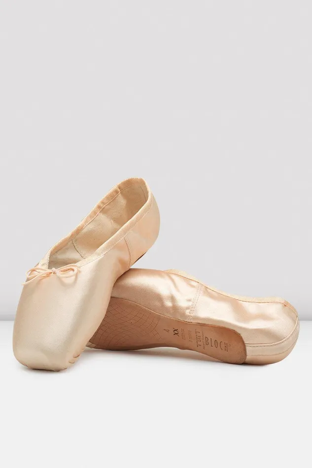 Bloch Pointe Adults Tmt BMorph Moldable Pointe Shoes Pink Satin