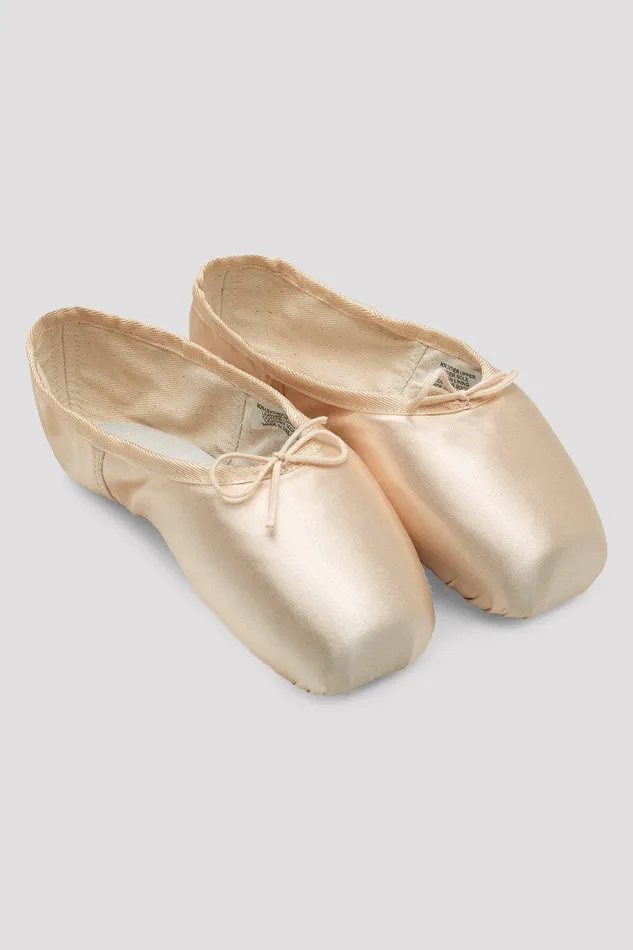 Bloch Pointe Adults Tmt BMorph Moldable Pointe Shoes Pink Satin