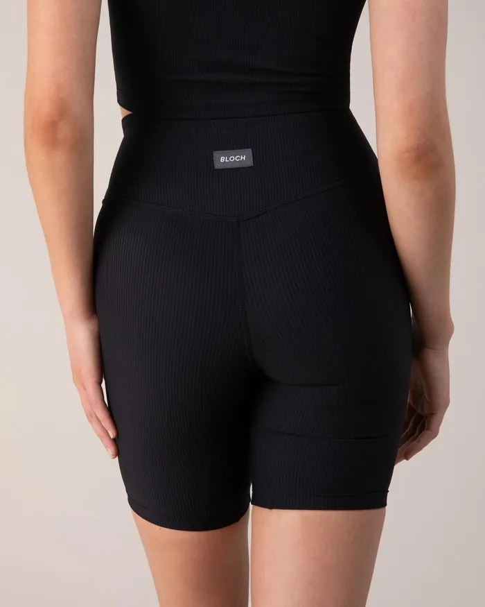 Bloch Shorts Adults Blochrib 8 Inch Short Ebony Bloch Shorts Adults Blochrib 8 Inch Short Ebony
