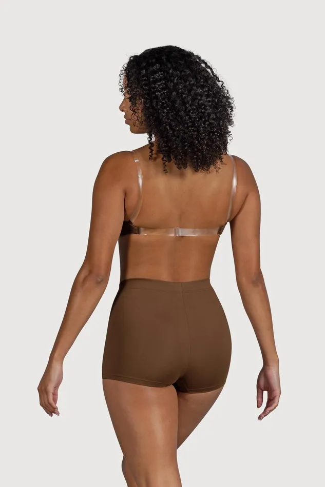 Bloch Shorts and Briefs Adults Ladies Capella High Waist Short Cocoa Bloch Shorts and Briefs Adults Ladies Capella High Waist Short Cocoa