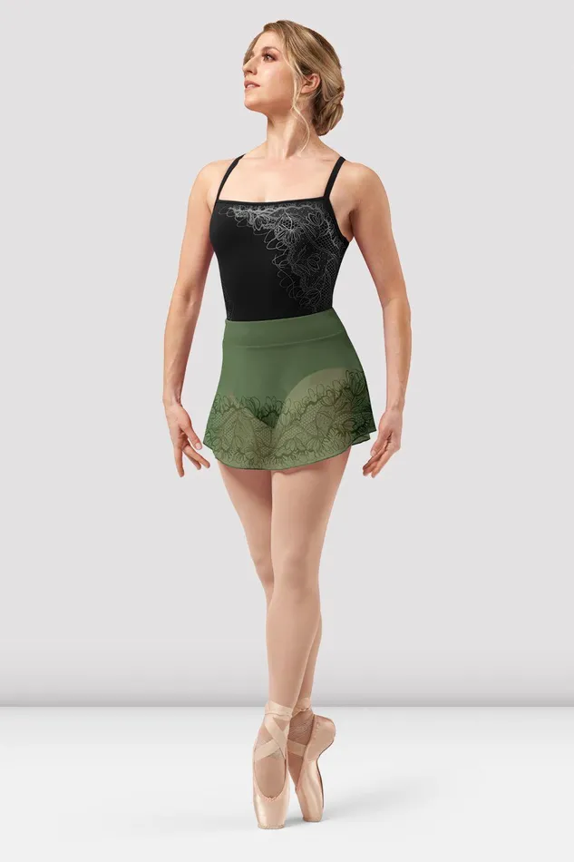 Bloch Skirts and Tutus Adults Ladies Asher Pull On Skirt Sage