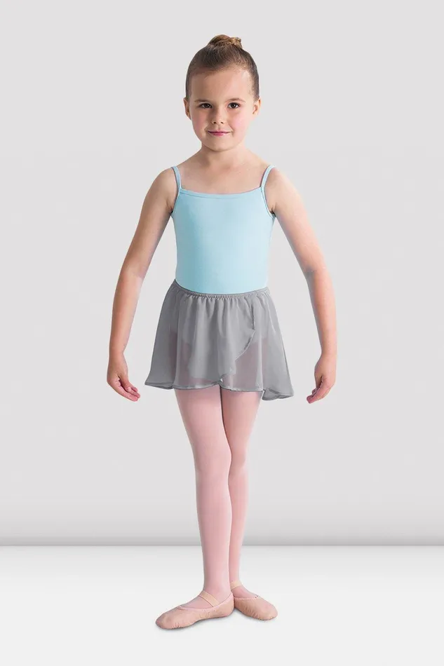 Bloch Skirts and Tutus Children Girls Barre Stretch Waist Ballet Skirt Grey