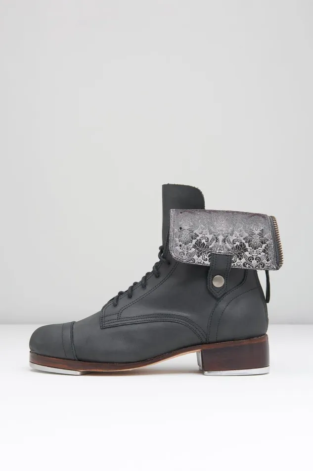 Bloch Tap Adults Adult City Tap Boot Black Leather