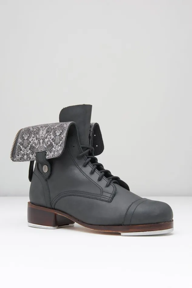 Bloch Tap Adults Adult City Tap Boot Black Leather