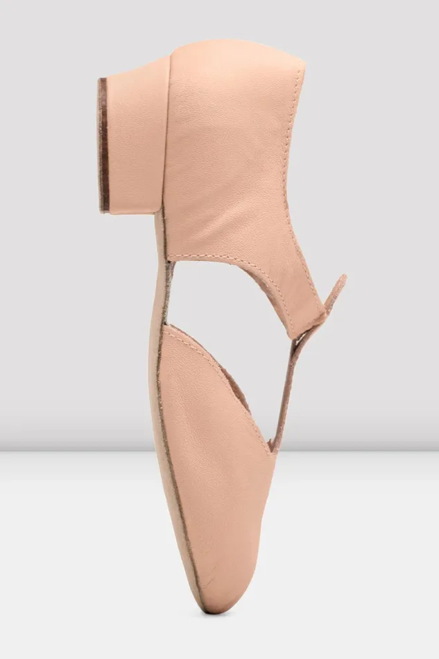 Bloch Teaching Adults Ladies Grecian Sandal Teaching Shoes Pink Leather