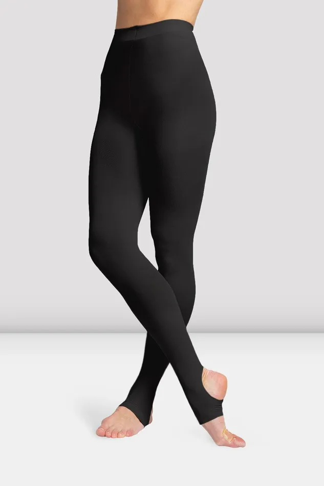 Bloch Tights Accessories Ladies Contoursoft Stirrup Tights Black