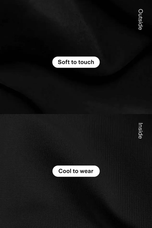 Bloch Tops Adults Bloch Luxe Touch Cropped Sweat Graphite Bloch Tops Adults Bloch Luxe Touch Cropped Sweat Graphite