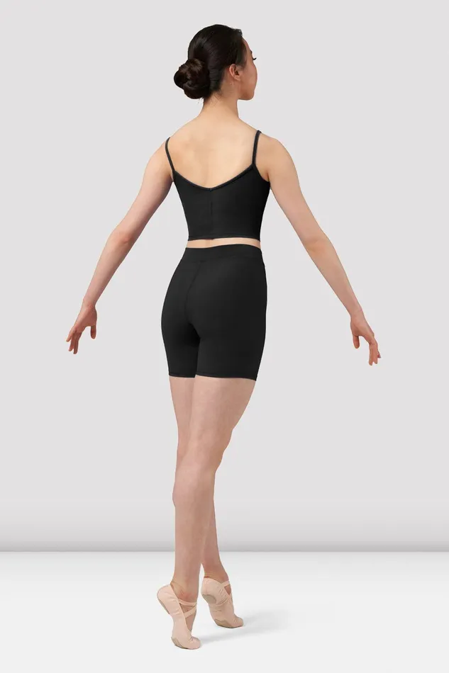 Bloch Tops Adults Ladies Mirella Chevron Camisole Crop Top Black Bloch Tops Adults Ladies Mirella Chevron Camisole Crop Top Black