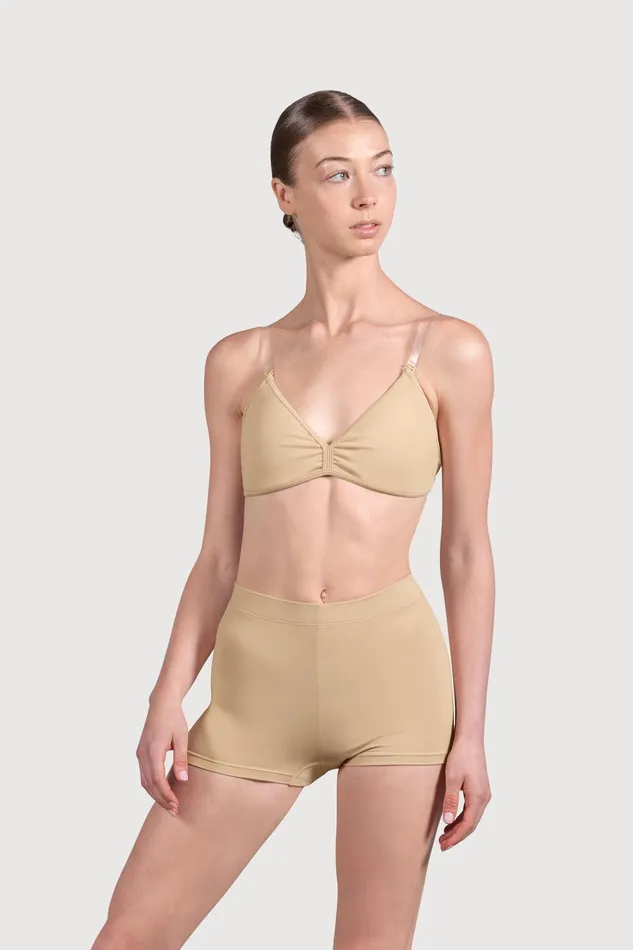 Bloch Underwear Adults Ladies Deva V Front Bra Sand
