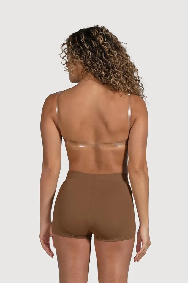 Bloch Underwear Adults Ladies Vela Bandeau Bra Almond
