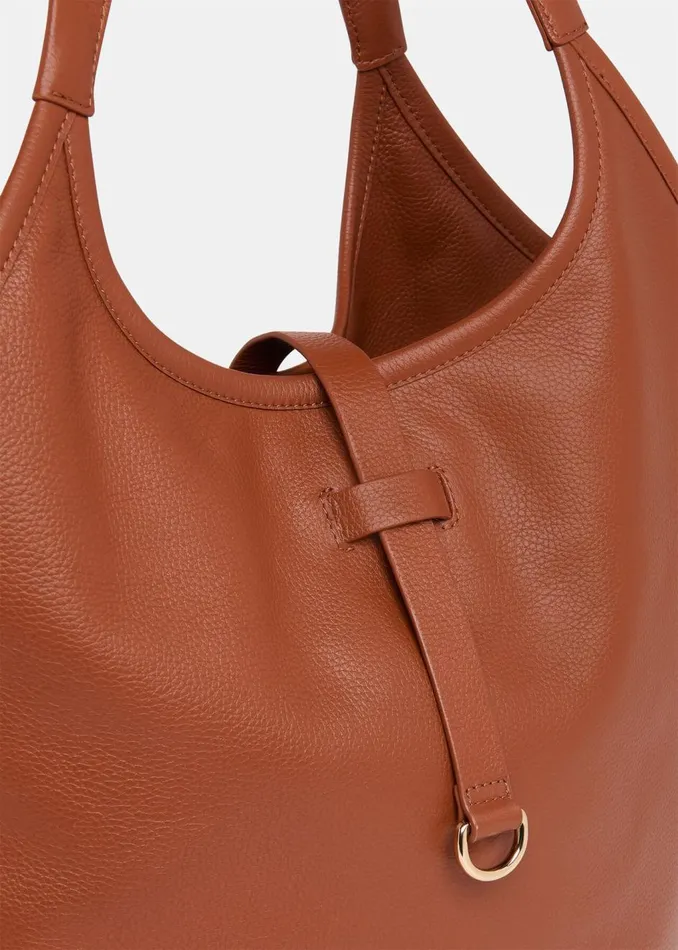 Brown Leonora Tote Bag Women Whistles Leather