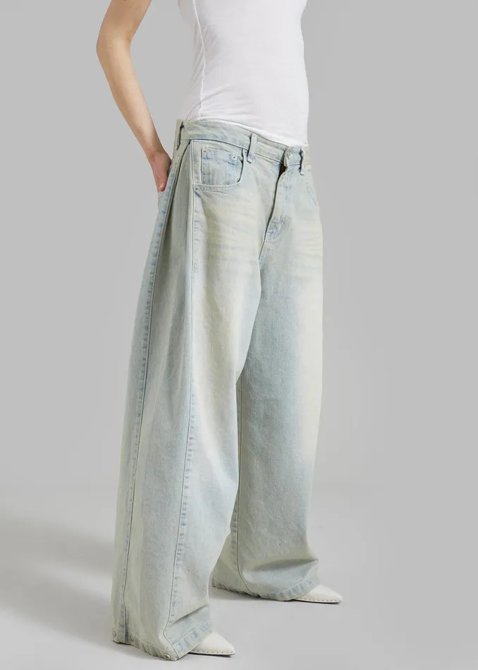 Bryony Jeans 8211 Bleach Women The Frankie Shop Clothing