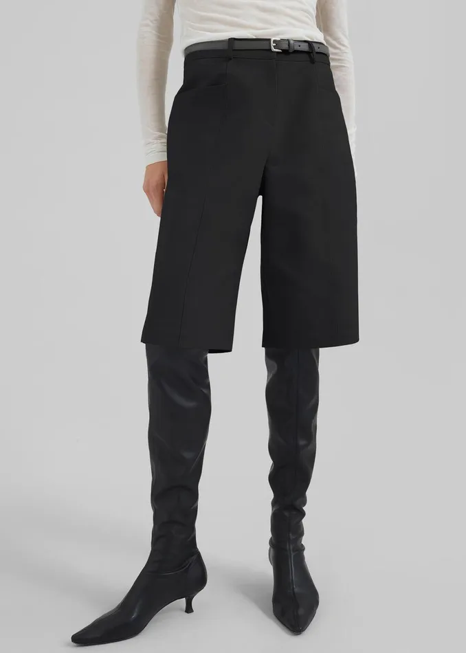Cairo Bermuda Shorts 8211 Black Women The Frankie Shop Clothing