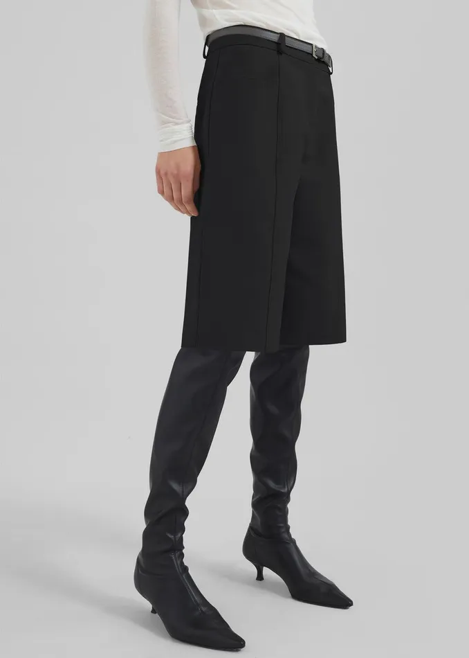 Cairo Bermuda Shorts 8211 Black Women The Frankie Shop Clothing