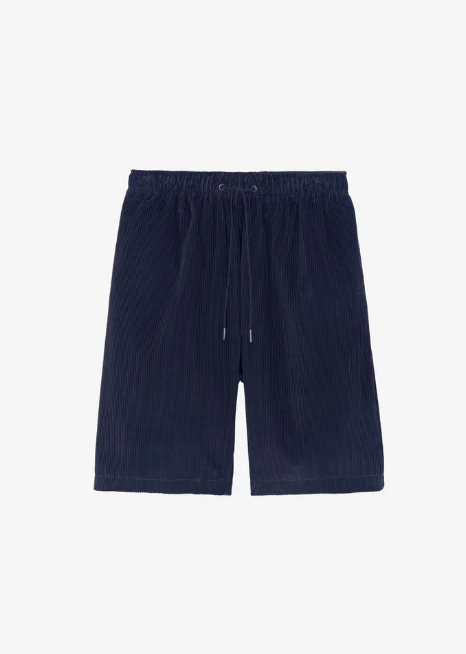 Camden Corduroy Shorts 8211 Navy Men The Frankie Shop Clothing