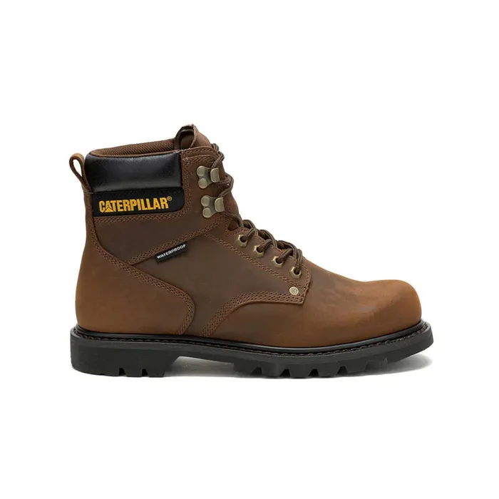 Cat Footwear Boots Men Second Shift Waterproof Work Boot