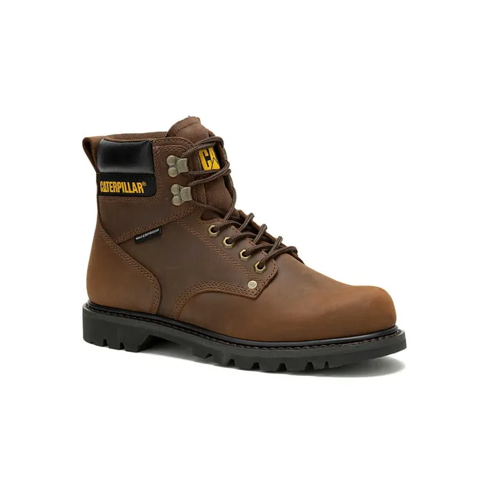 Cat Footwear Boots Men Second Shift Waterproof Work Boot