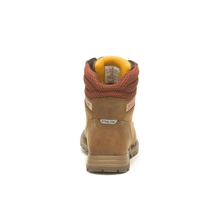 Cat Footwear Boots Women Paisley 6034 Steel Toe Work Boot