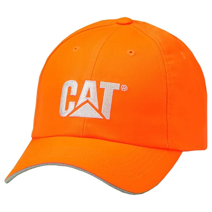 Cat Footwear Hats and Accessories Men HiVis Trademark Cap