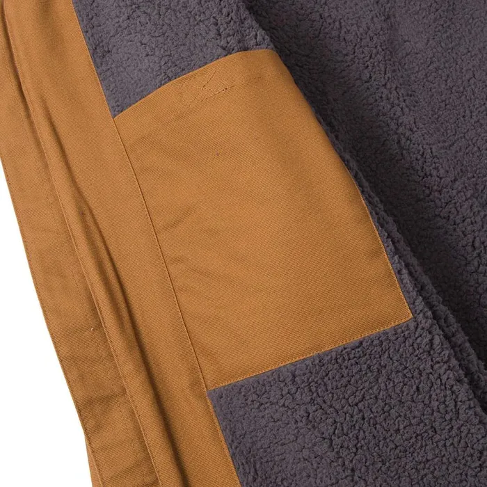 Cat Footwear Tops and Outerwear Men Hooded SherpaLined Jacket