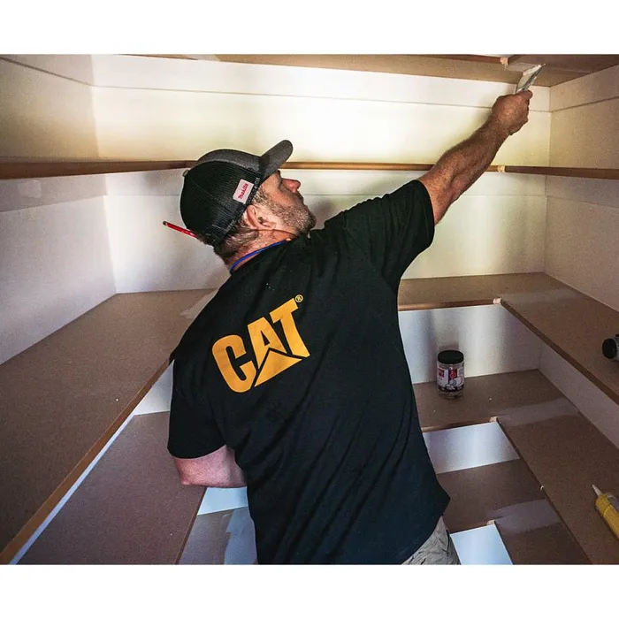 Cat Footwear Tops and Outerwear Men Trademark Pocket Tee