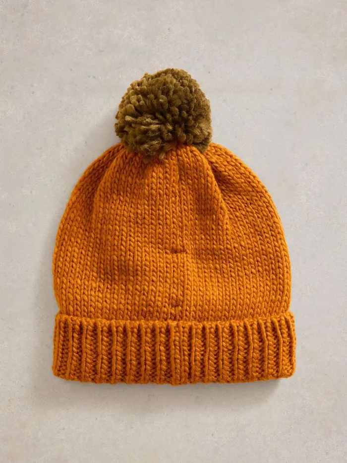 Character Hat Dark Orange Kids White Stuff Accessories