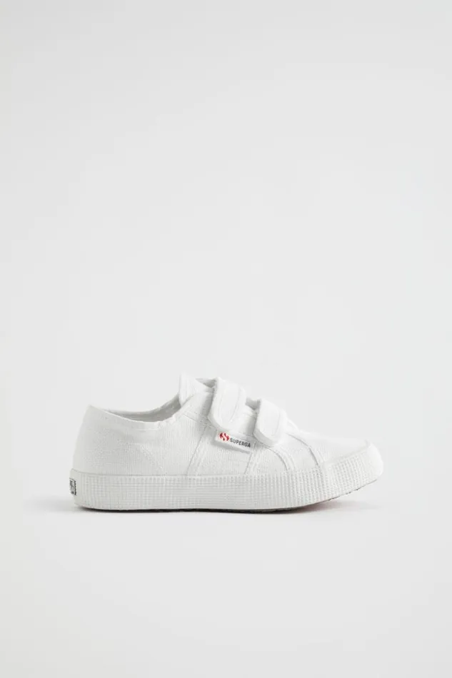 ChildBaby Superga Tab Sneaker White Seed Heritage Sneakers and Trainers