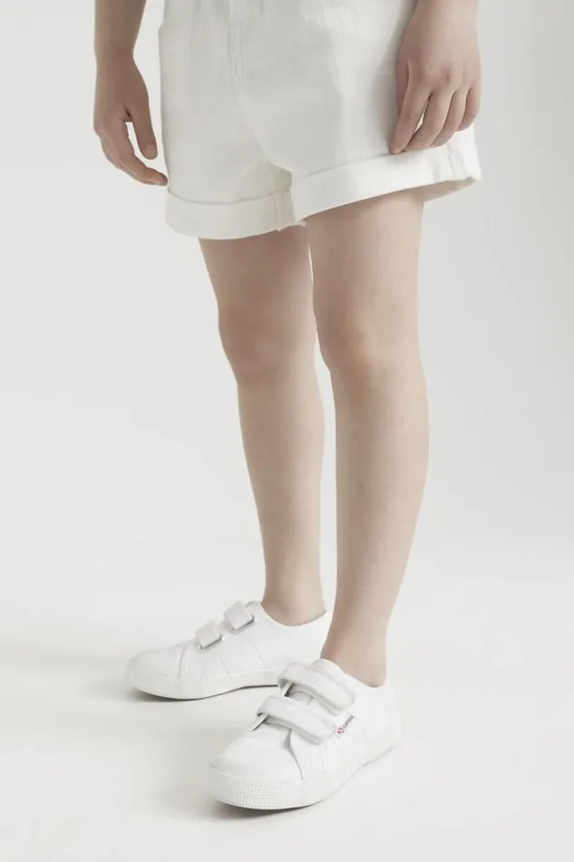 ChildBaby Superga Tab Sneaker White Seed Heritage Sneakers and Trainers