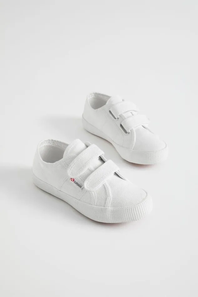 ChildBaby Superga Tab Sneaker White Seed Heritage Sneakers and Trainers