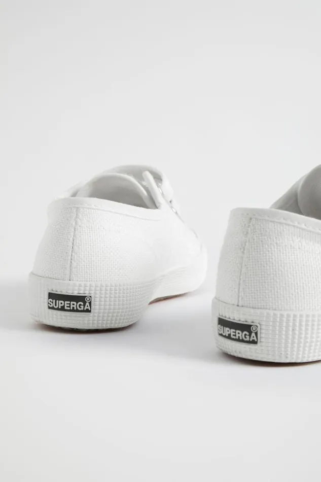 ChildBaby Superga Tab Sneaker White Seed Heritage Sneakers and Trainers