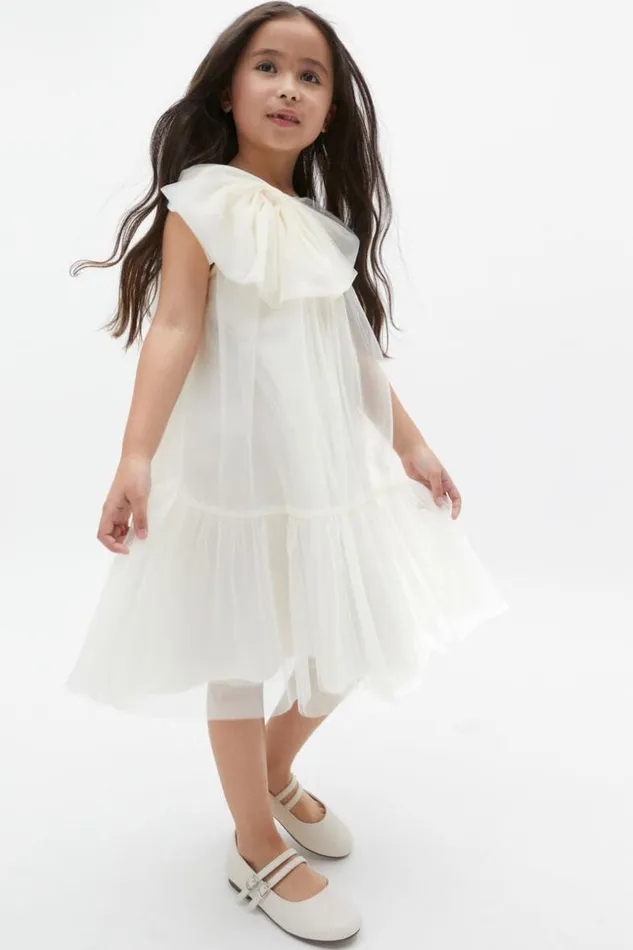 Child Bow Tulle Dress Canvas Seed Heritage Dresses