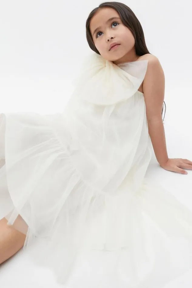 Child Bow Tulle Dress Canvas Seed Heritage Dresses