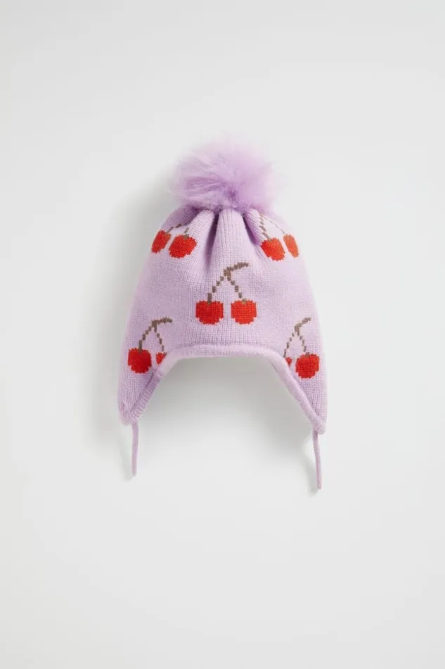 Child Cherry Beanie Multi Seed Heritage Hats Beanies and Caps