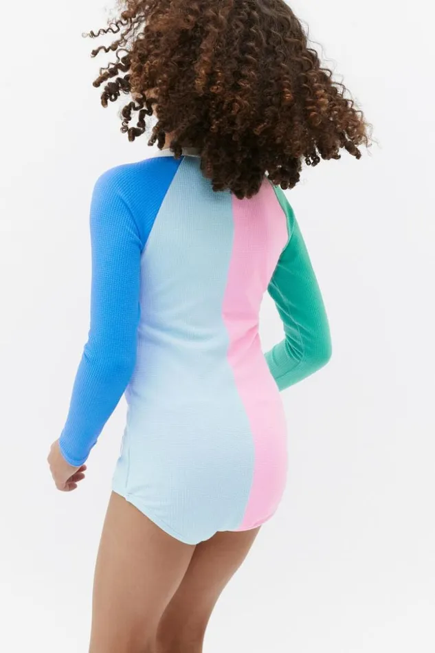 Child Colourblock Rashsuit Multi Seed Heritage Swimwear