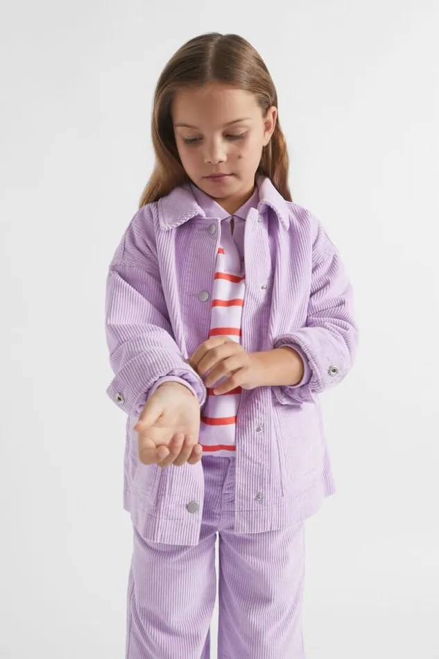 Child Cord Shacket Orchid Seed Heritage Jackets and Vests