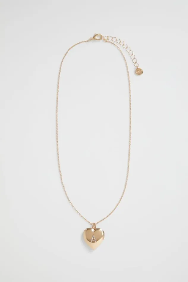 Child Diamante Initial Locket A Seed Heritage Jewellery