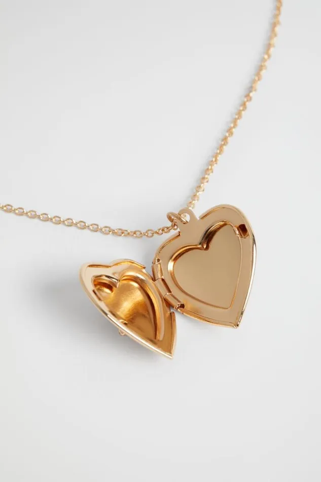 Child Diamante Initial Locket C Seed Heritage Jewellery