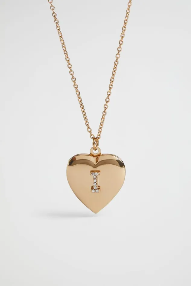 Child Diamante Initial Locket I Seed Heritage Jewellery