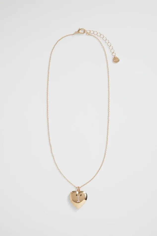 Child Diamante Initial Locket I Seed Heritage Jewellery