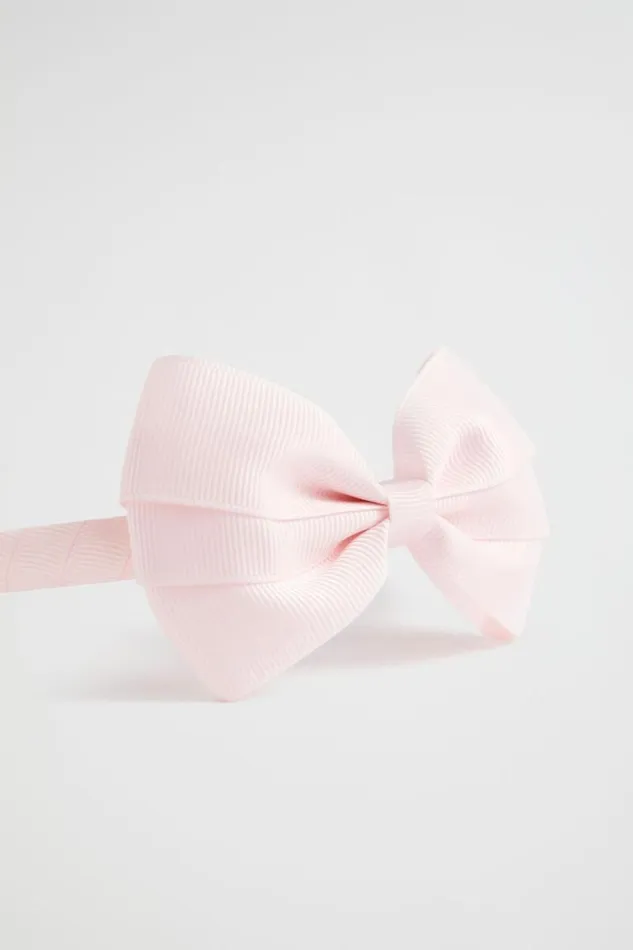Child Grosgrain Bow Alice Band Dusty Rose Seed Heritage Hair Accessories