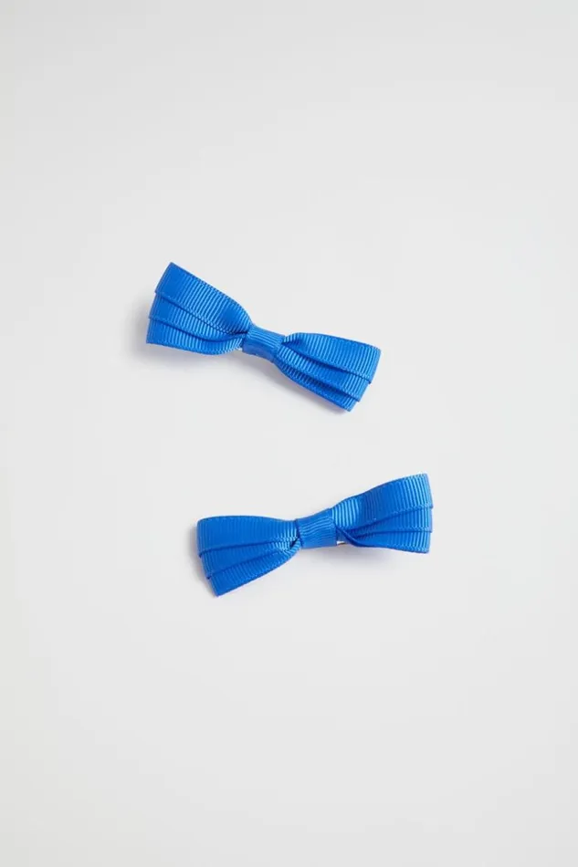 Child Grosgrain Bow Duck Clip Royal Blue Seed Heritage Hair Accessories