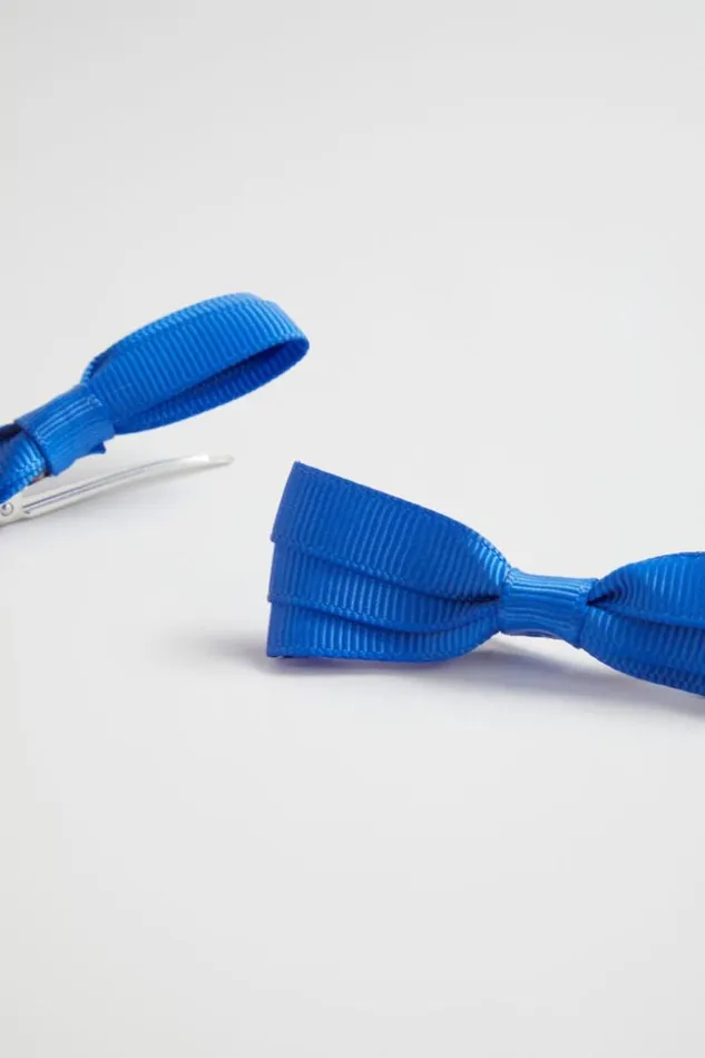 Child Grosgrain Bow Duck Clip Royal Blue Seed Heritage Hair Accessories