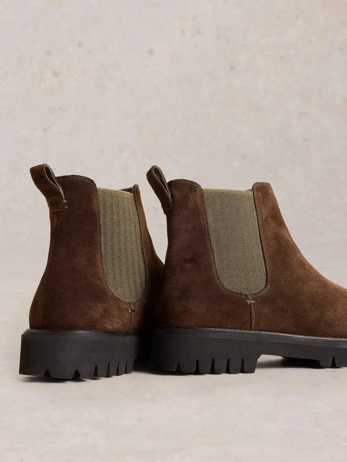 Chunky Chelsea Suede Boot Dark Brown Men White Stuff Boots Chunky Chelsea Suede Boot Dark Brown Men White Stuff Boots