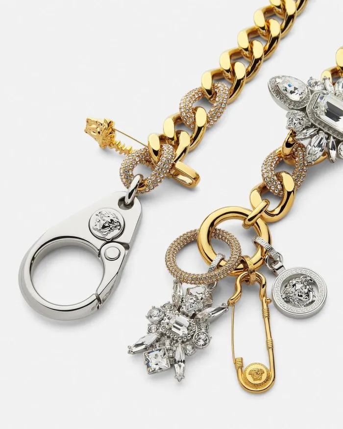 Clash Necklace Silvergold Women Versace Necklaces