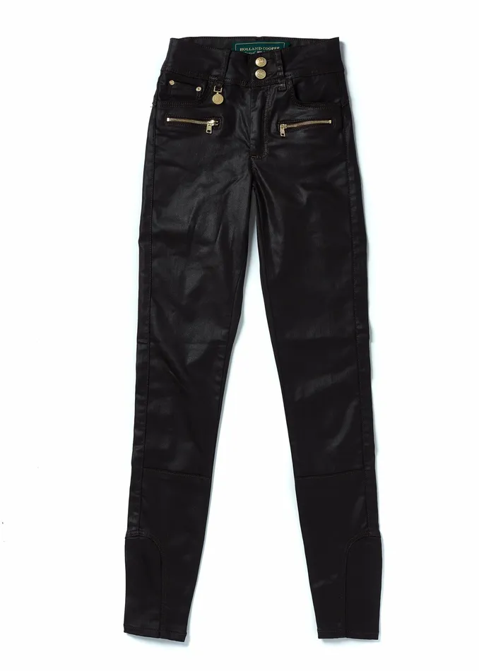 Coated Jodhpur Jean Black Jeans Holland Cooper Womens Coated Jodhpur Jean Black Jeans Holland Cooper Womens